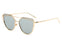 Brand Designer Cat Eye Sunglasses Women's Fashion Sun Glasses Women's Mirror Fashion Eyewear