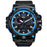 New Best Seller Men's Military Watch 50m Waterproof LED Quartz Clock Sports Watch, Luminous, Multiple Time Zones, Shock Resistant, Many Colors