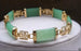Jade 18K Gold Plated Fortune Luck Bracelet