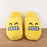 Furry Cute 2017 High Quality Women Slippers Winter Yellow Comfortable Unisex Slippers Cartoon Female Slippers X6 35