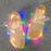 2018 Mini Melissa New LED Lights Butterfly Frozen Shoes Breathable Girl Princess Shoes Gown Sandals Melissa Shoes