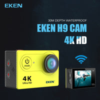 New Arrival!Original Eken H9 / H9R Ultra HD 4K Action Camera 30m waterproof 2.0' Screen 1080p sport Camera go extreme pro cam