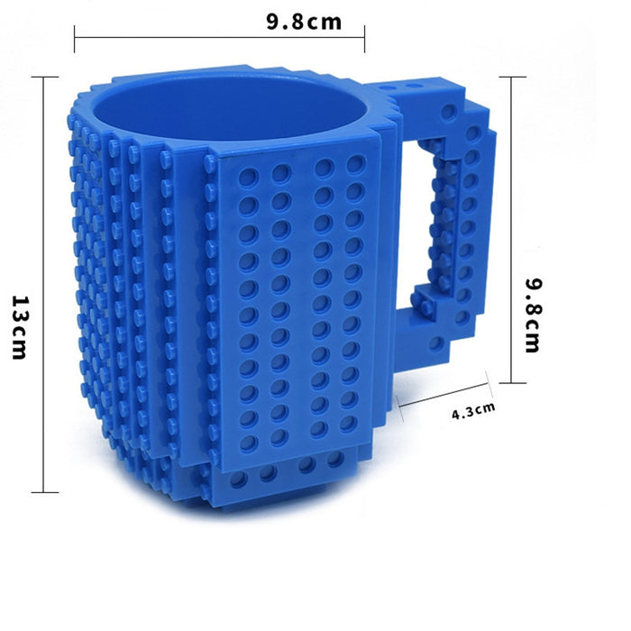 Building Blocks Mug For Kids, DIY Coffee Mug, Personality Mug - Great Gift
