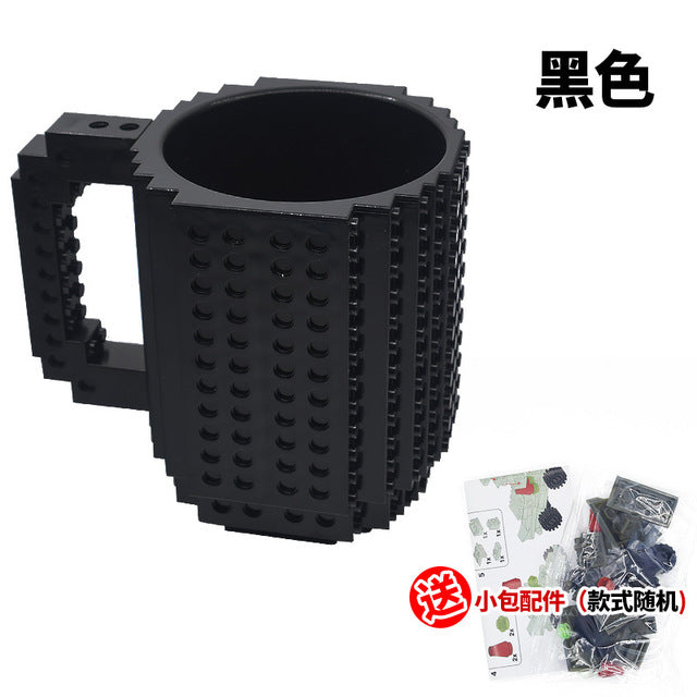 Building Blocks Mug For Kids, DIY Coffee Mug, Personality Mug - Great Gift