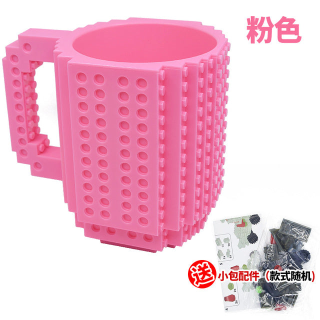 Building Blocks Mug For Kids, DIY Coffee Mug, Personality Mug - Great Gift