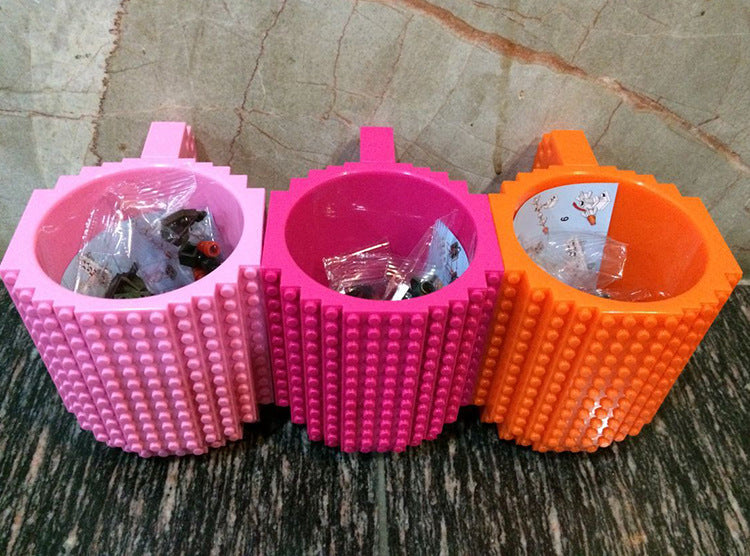 Building Blocks Mug For Kids, DIY Coffee Mug, Personality Mug - Great Gift