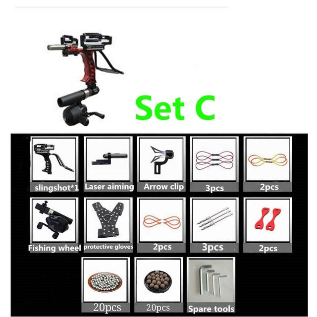 Camo Pro ™ Laser Slingshot