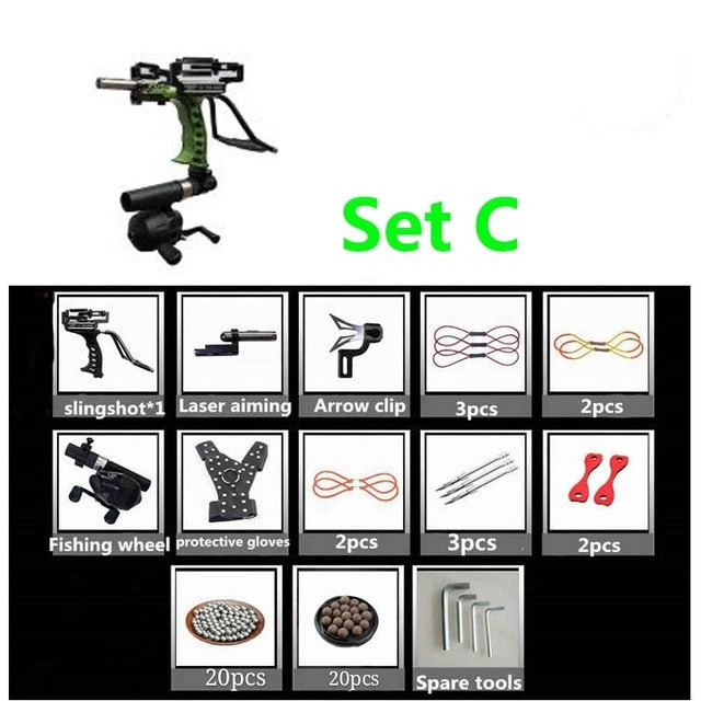 Camo Pro ™ Laser Slingshot