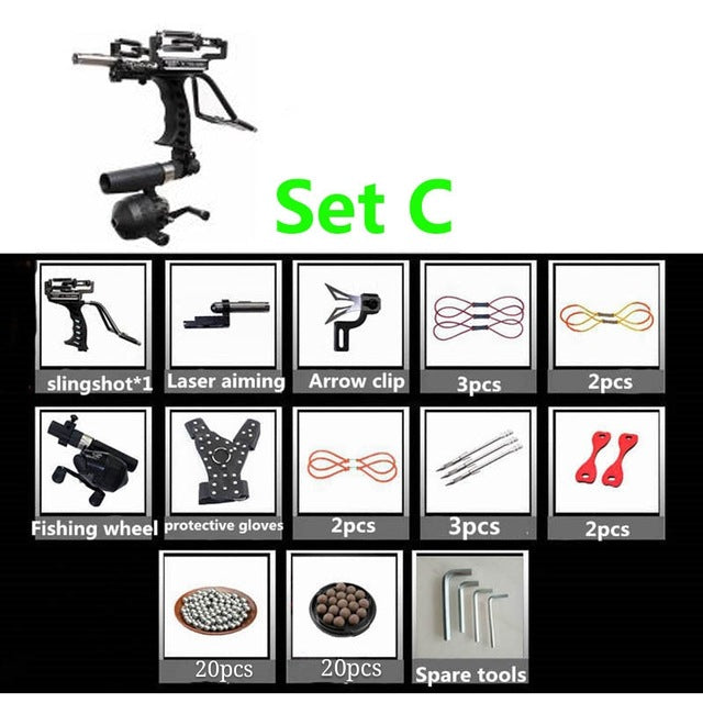 Camo Pro ™ Laser Slingshot