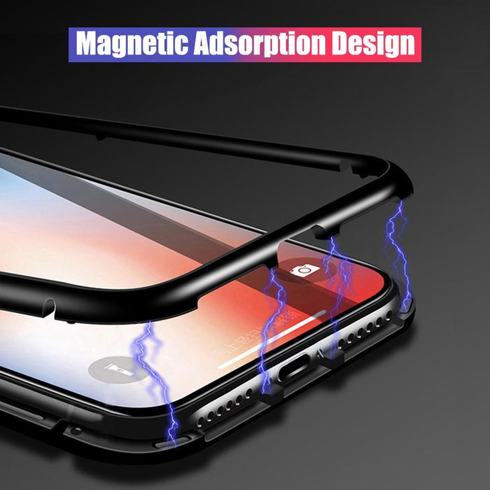 Magnetic Tempered Glass Case