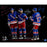 JT Miller/Kevin Shattenkirk/Ryan McDonagh Triple Signed and Inscribed "Saturdays are for the Americans" (Signed in Red White and Blue) Goal Celebration' 16x20 Photo (L/E 10)