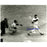Ted Williams Signed Black and White Last at Bat 16x20 Photo (Green Diamond Auth)
